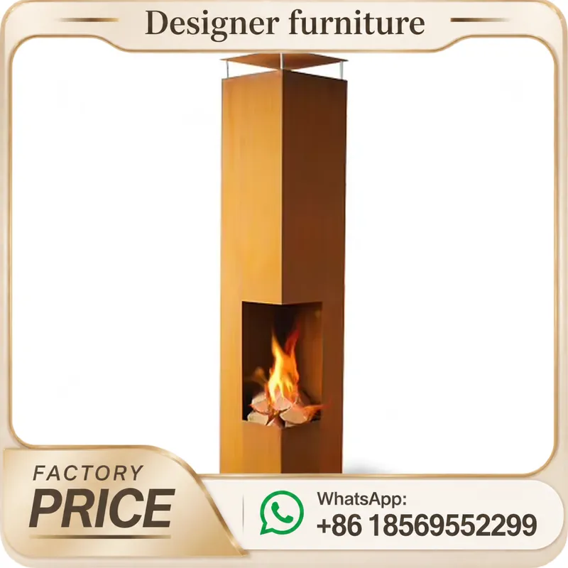 Outdoor Furniture Modern - Poêle à granulés de bois portable