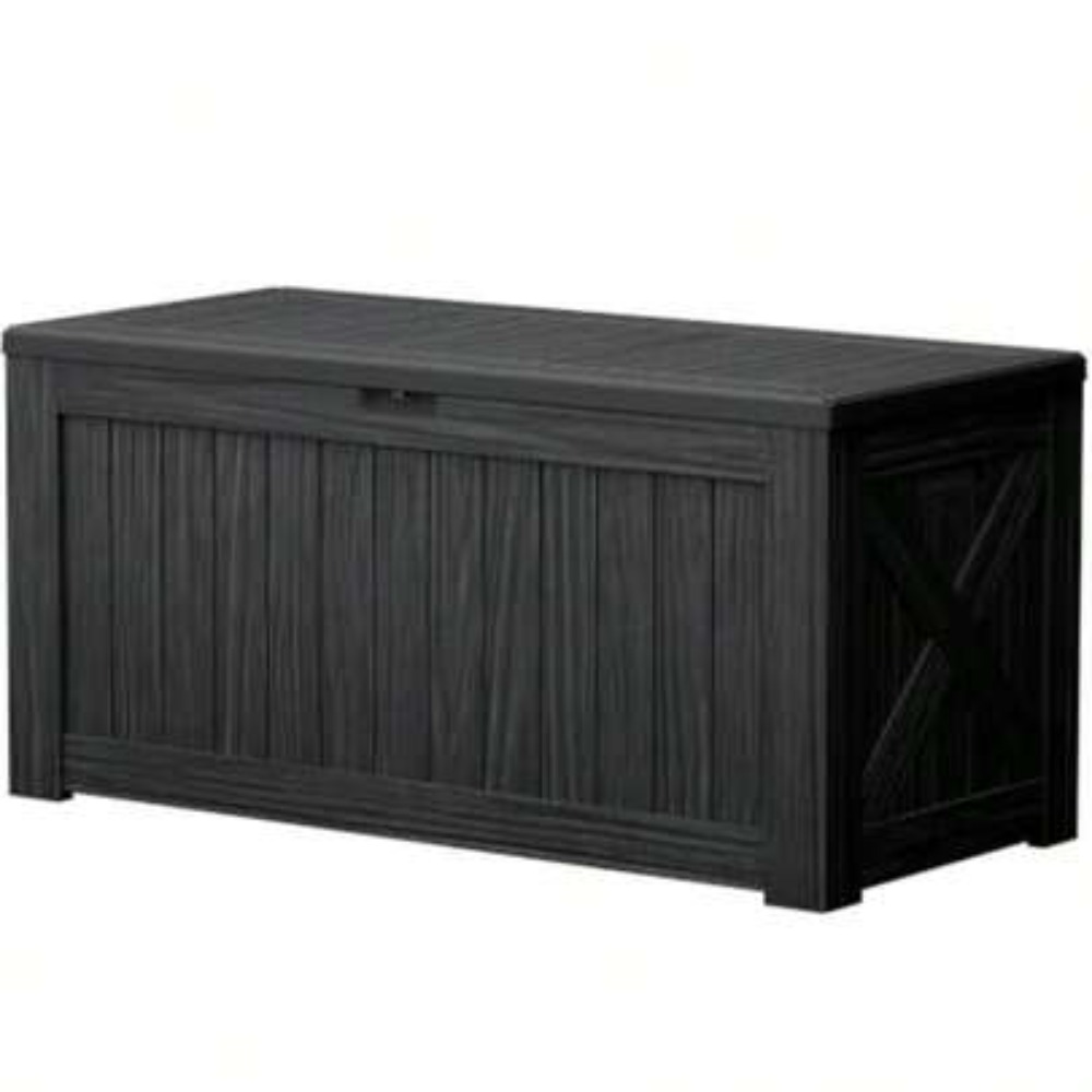Garden Storage Box - Banc de rangement extérieur en résine