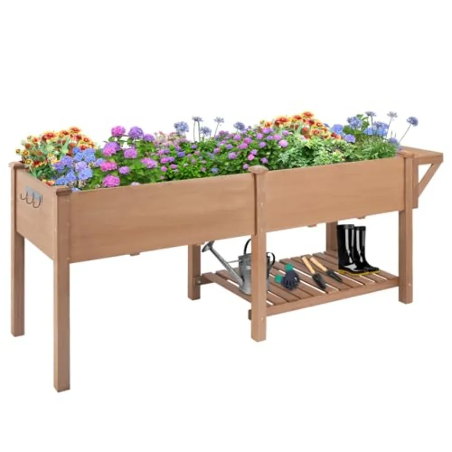 Garden Storage Box - Bac de jardin surélevé avec pieds