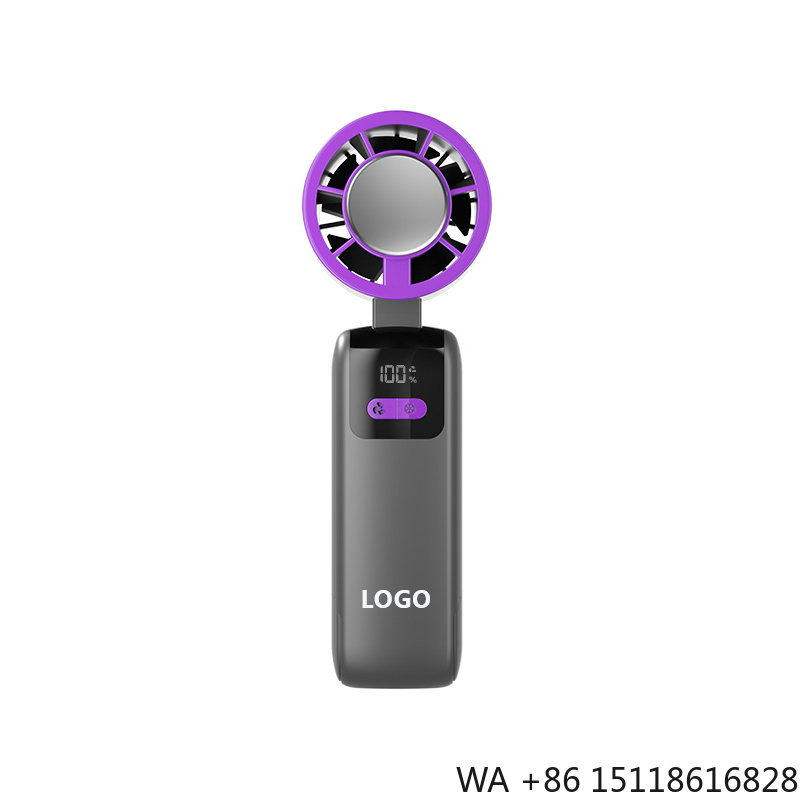 Outdoor Furniture Modern - Ventilateur portable USB rechargeable à haute