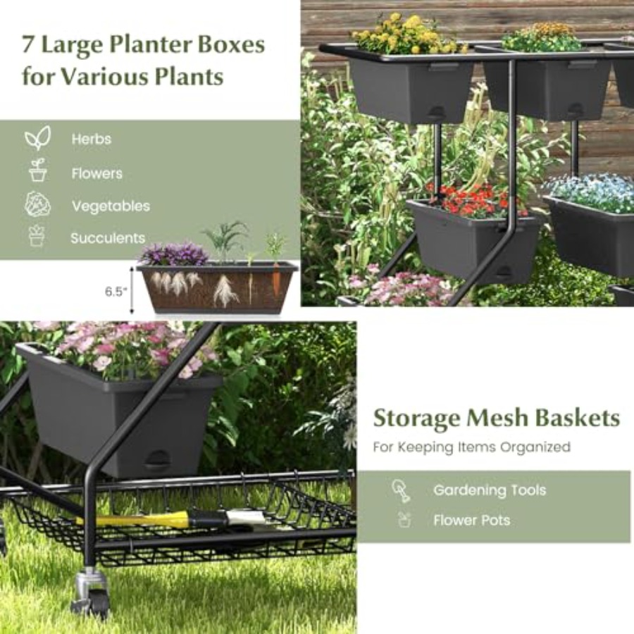 Bac à jardin surélevé pour la  - Garden Storage Box avis et prix