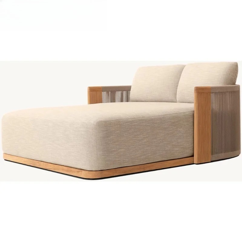 Chaise longue double en teck p - Outdoor Furniture Teak avis et prix