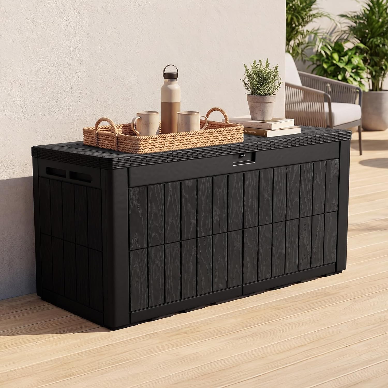 Bac de rangement extérieur gra - Garden Storage Box avis et prix