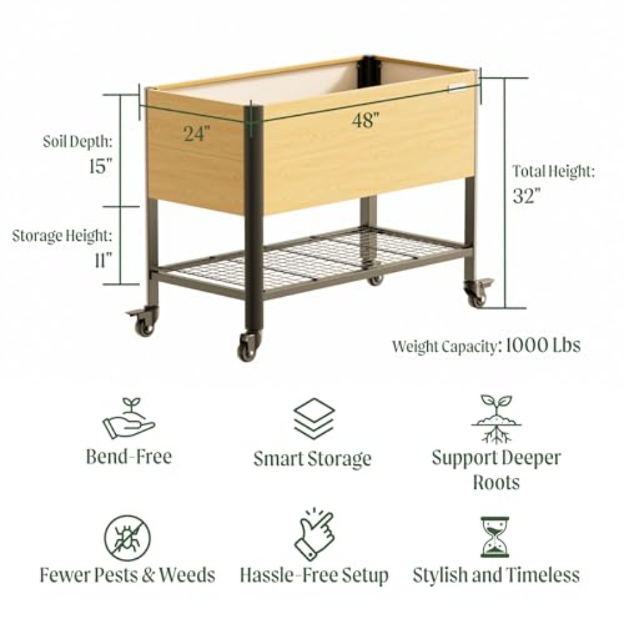 Jardinage extérieur : jardiniè - Garden Storage Box avis et prix