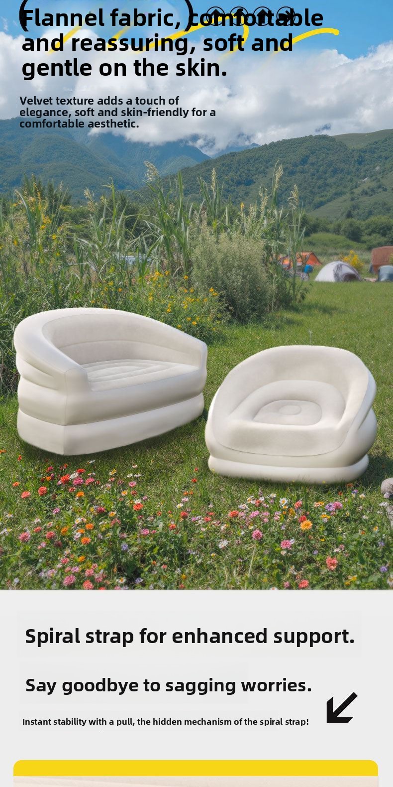 Canapé Gonflable Portable pour - Outdoor Furniture Designer avis et prix