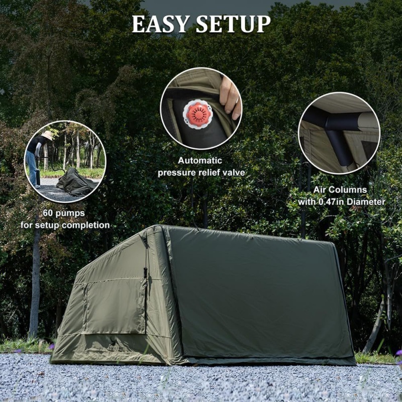 Tente de camping gonflable aut - Outdoor Furniture Modern avis et prix
