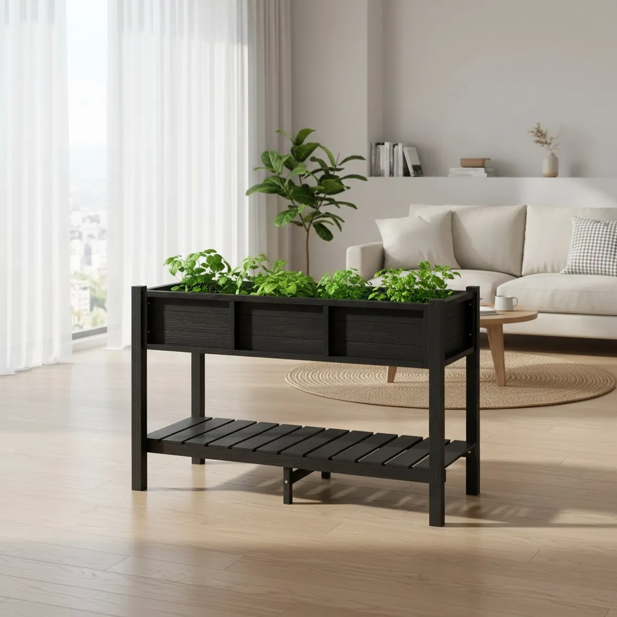 Bac de plantation surélevé, gr - Garden Storage Box avis et prix