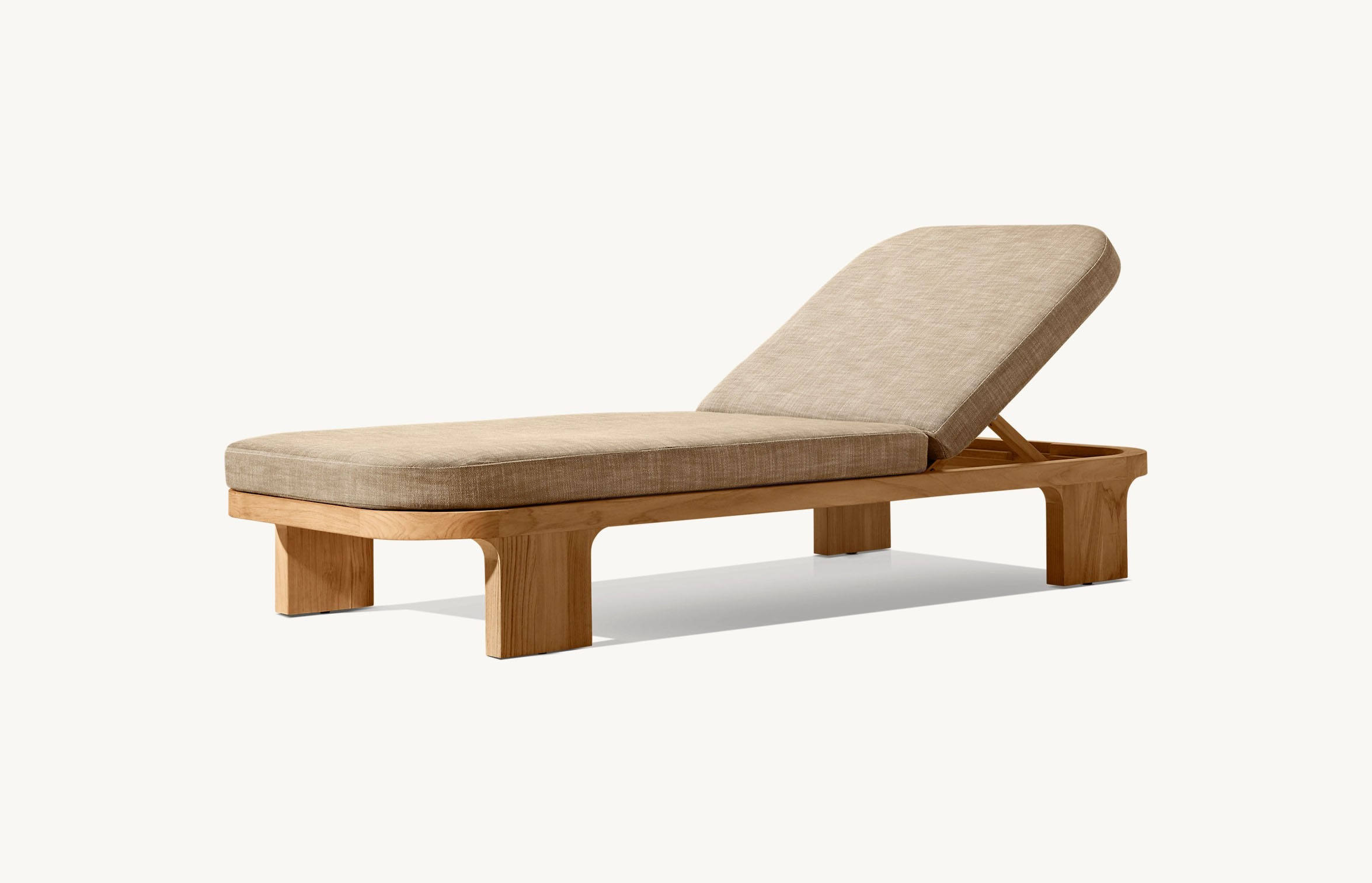Chaise longue de patio en teck - Outdoor Furniture Teak avis et prix