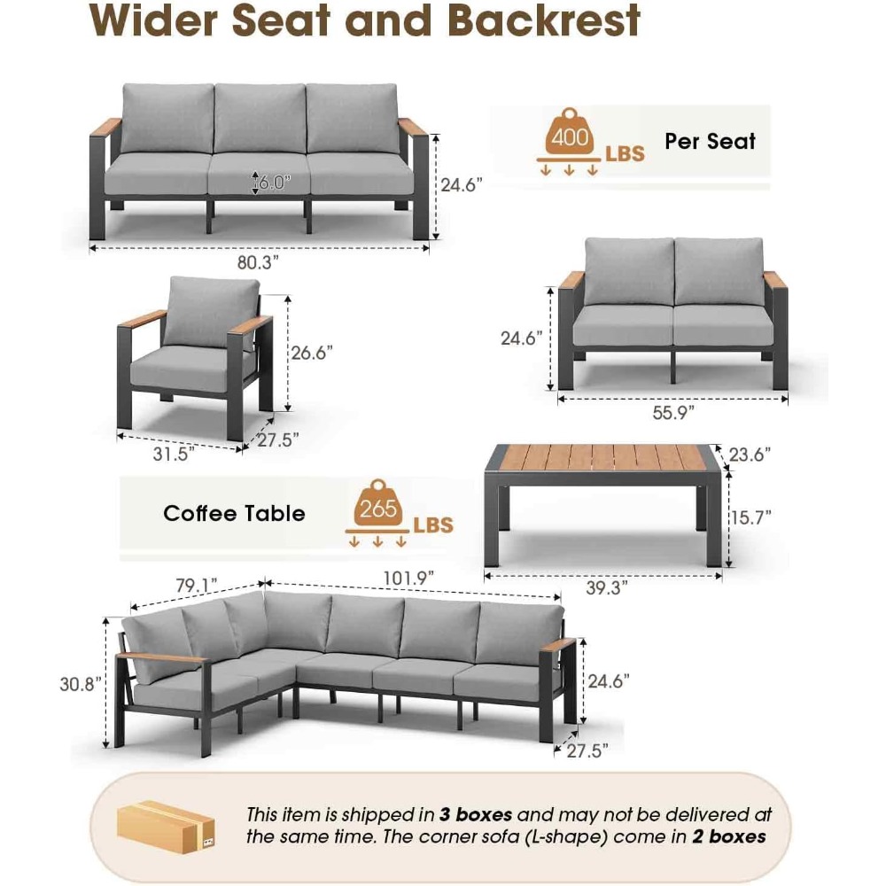 Ensemble de mobilier de patio  - Outdoor Furniture For Sale avis et prix