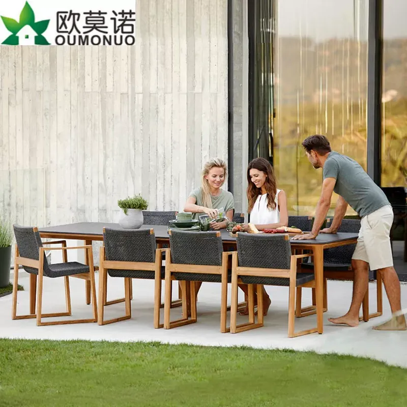 Ensemble de salle à manger d'e - Outdoor Furniture Teak avis et prix