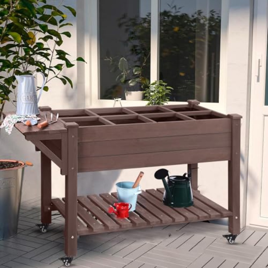 Berceau de jardin sur roulette - Garden Storage Box avis et prix