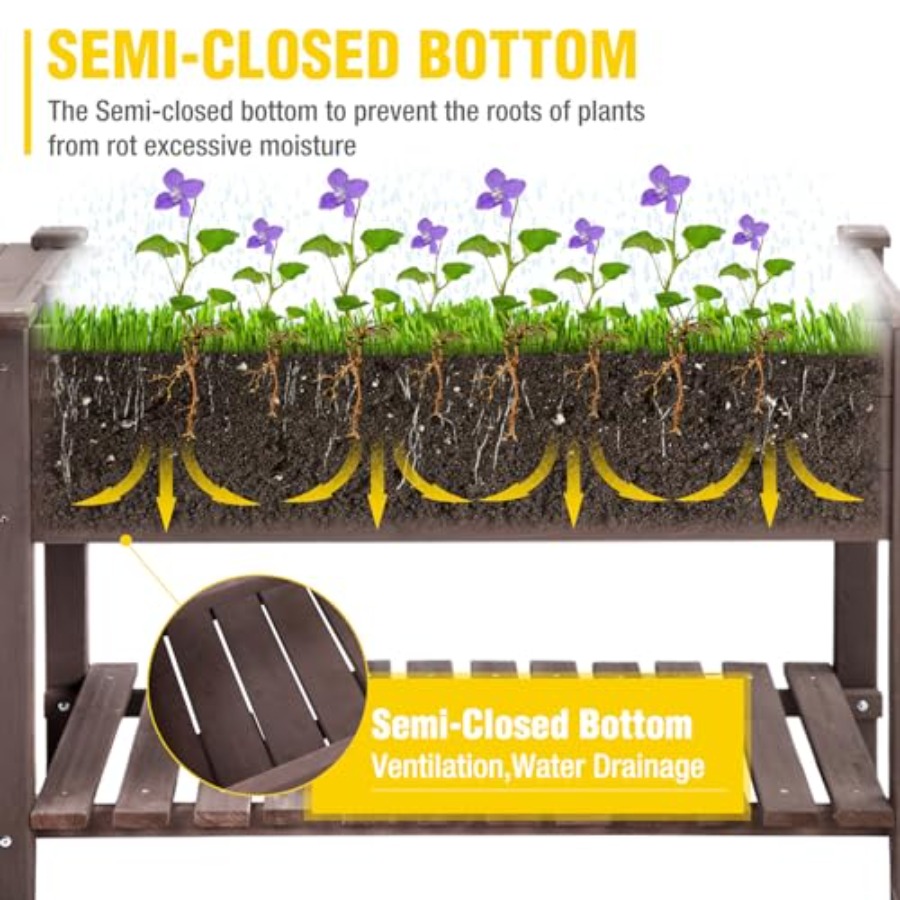 Berceau de jardin sur roulette - Garden Storage Box avis et prix