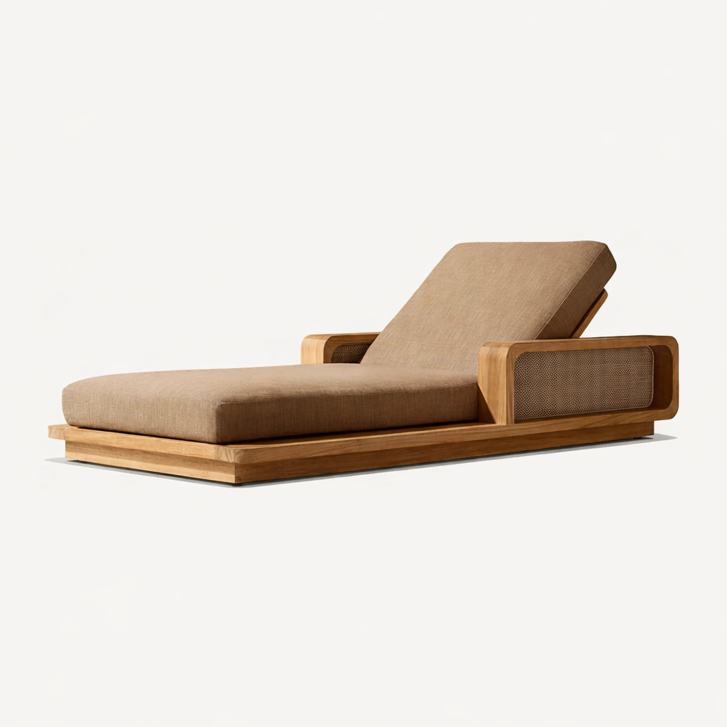 Chaise longue d'extérieur conf - Outdoor Furniture Teak avis et prix