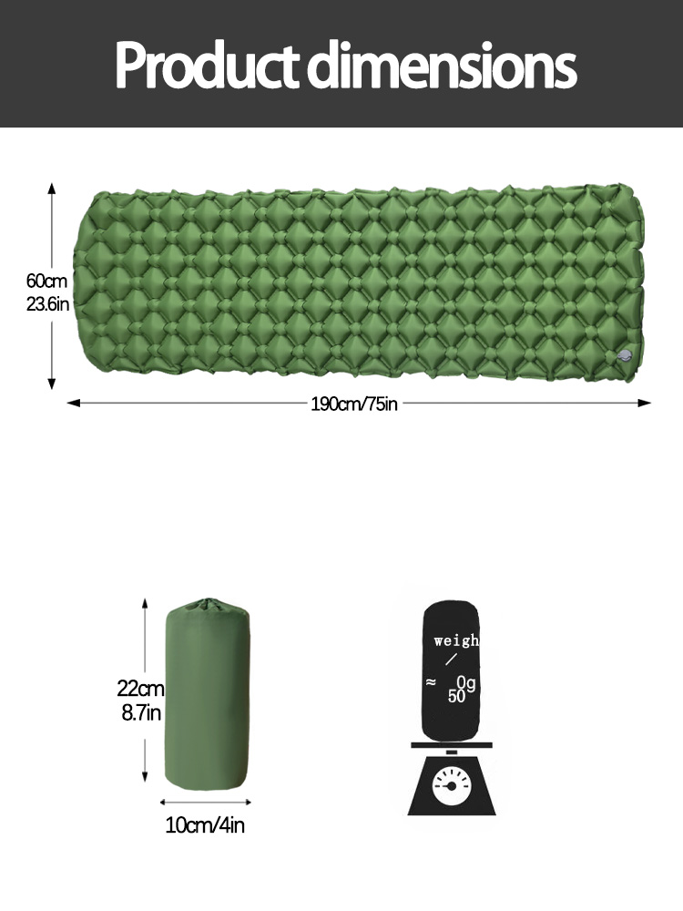 Matelas gonflable de camping p - Outdoor Furniture Nearby avis et prix