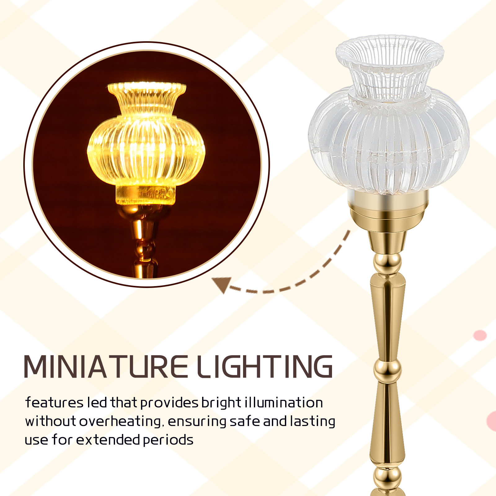 Lampe de sol miniature à LED,  - Outdoor Furniture Designer avis et prix